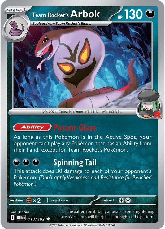 TEAM ROCKET’S ARBOK